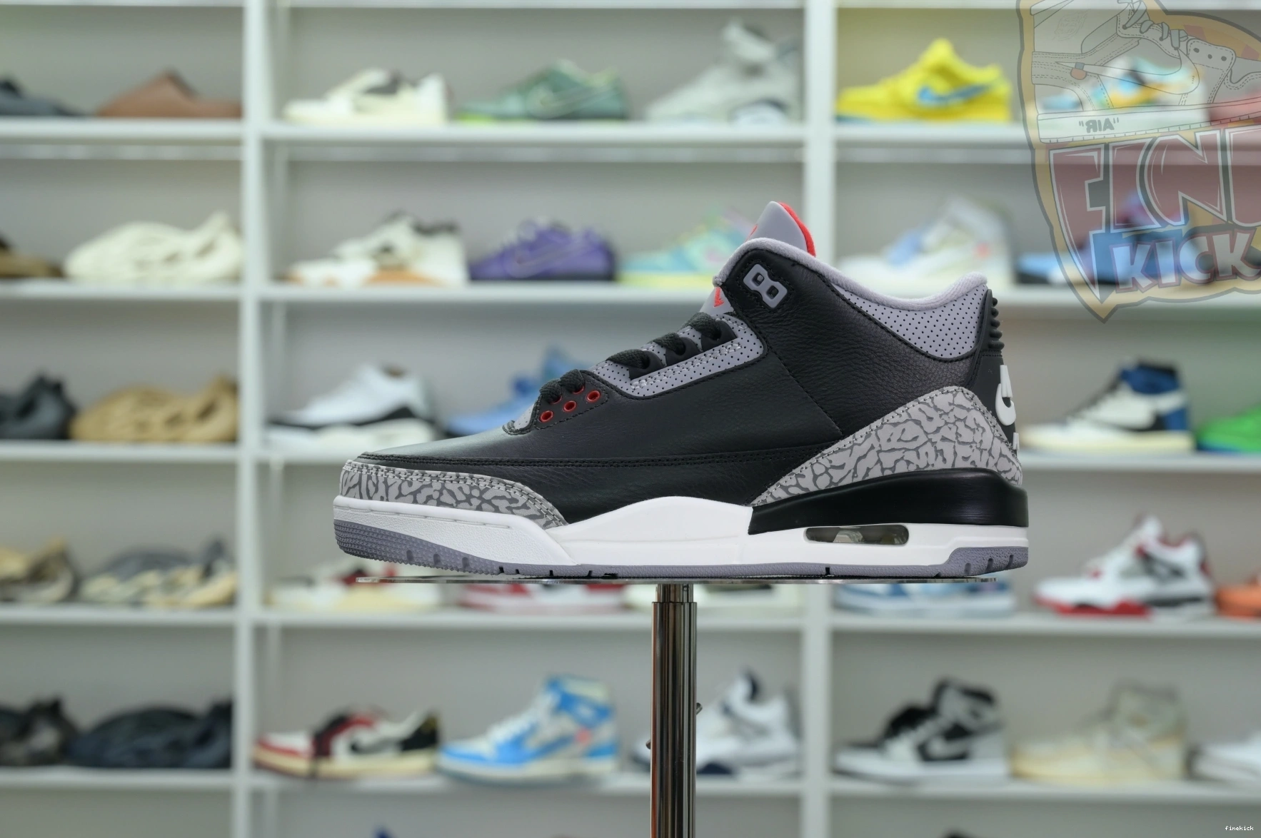 Reimagined” Cement Jordan 3“Black Air 1106